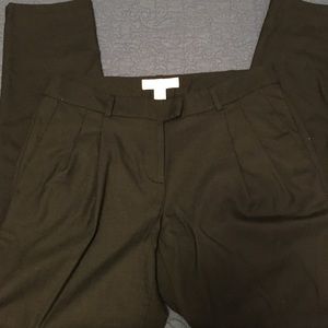 Michael Michael Kors wool black ankle pants